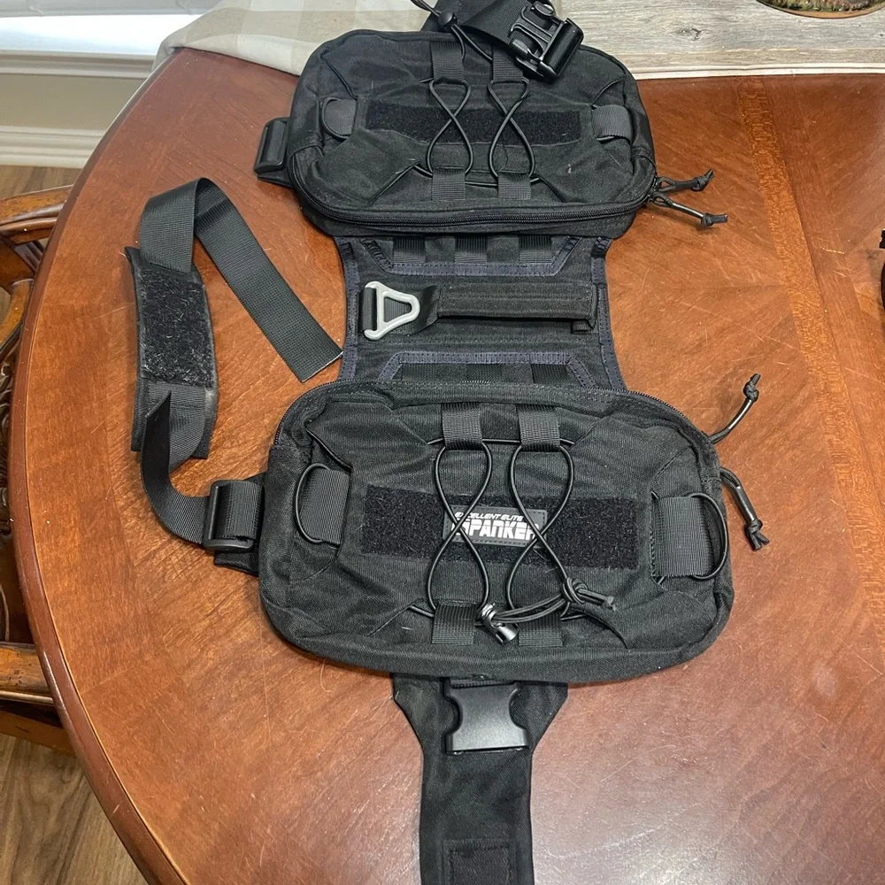 Tactical Dog Harness elite spanker saddle bag